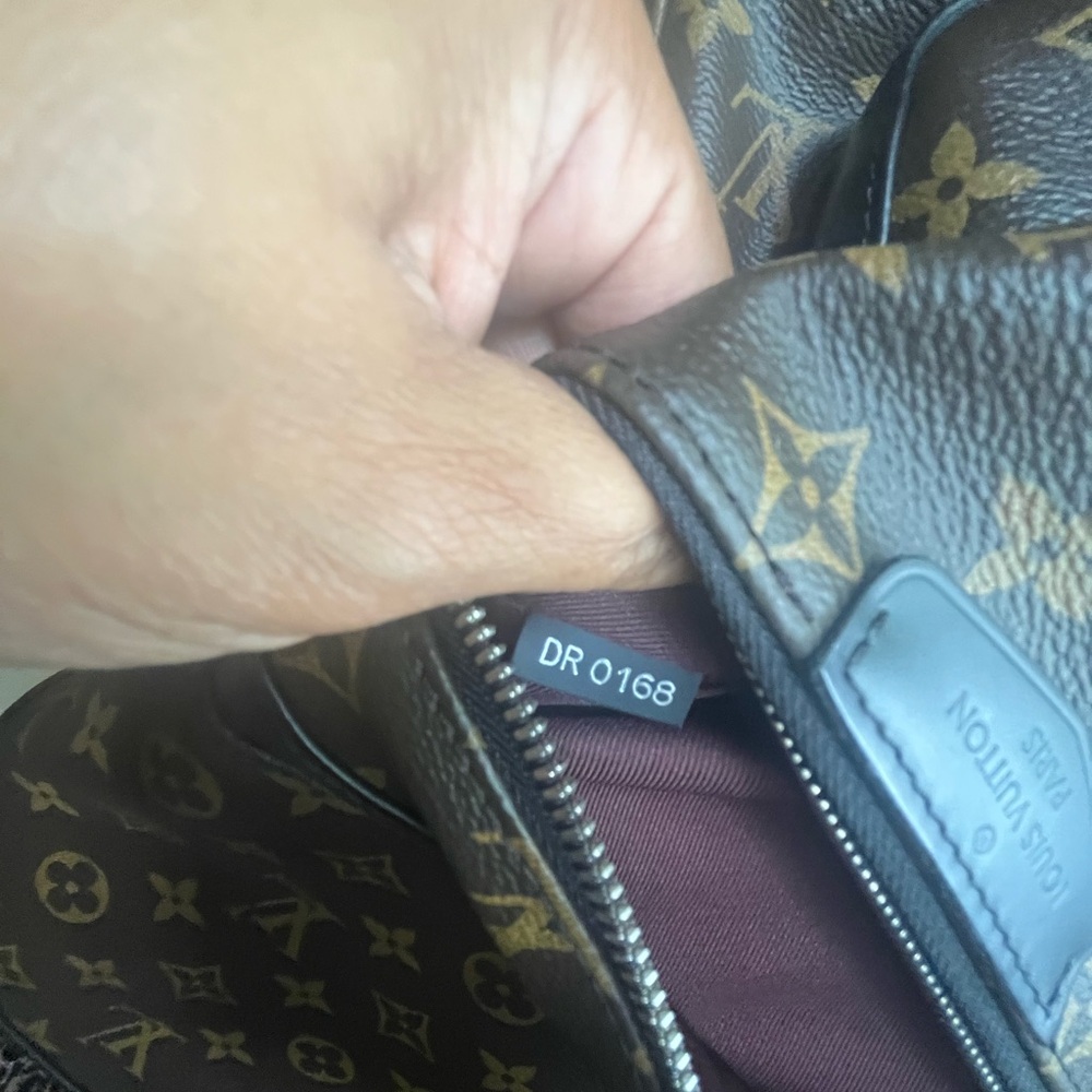 Luxury Brown Monogram Backpack - Picture 6 of 8